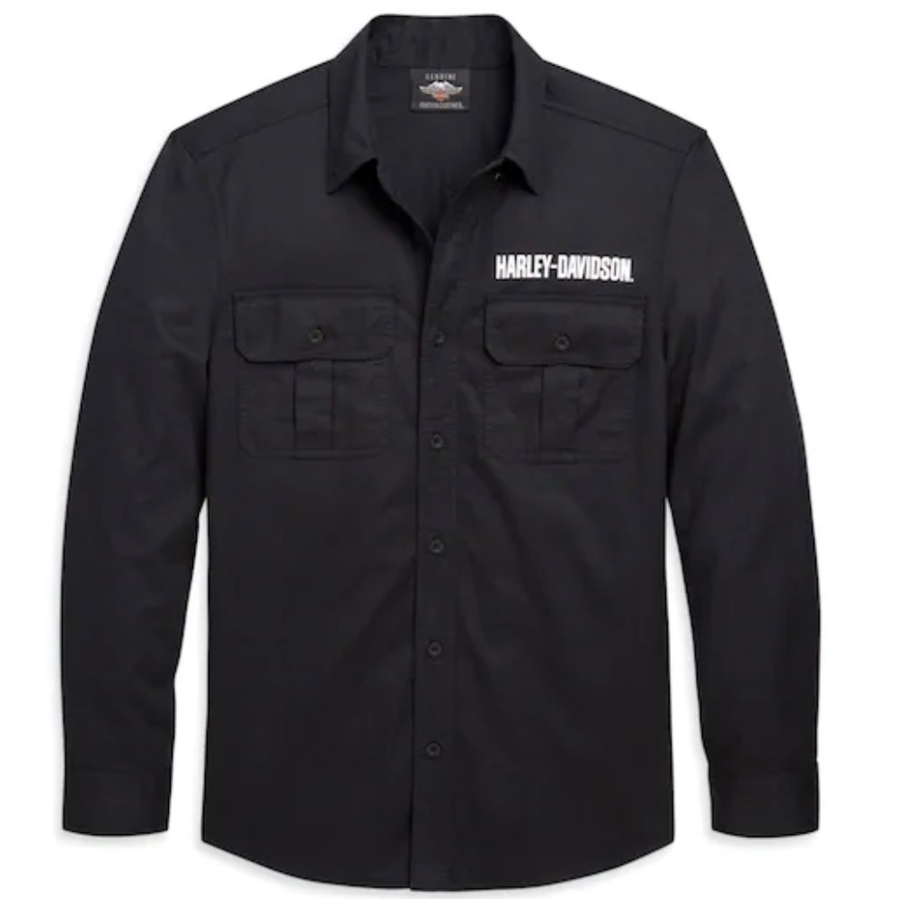 Harley Davidson button down shirt